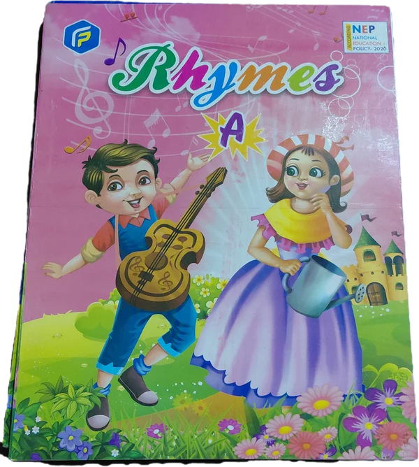English Rhymes for Kids - Classic Nursery Poems, Levels A, B & C, NEP-2020 Compliant - ExportIndia360