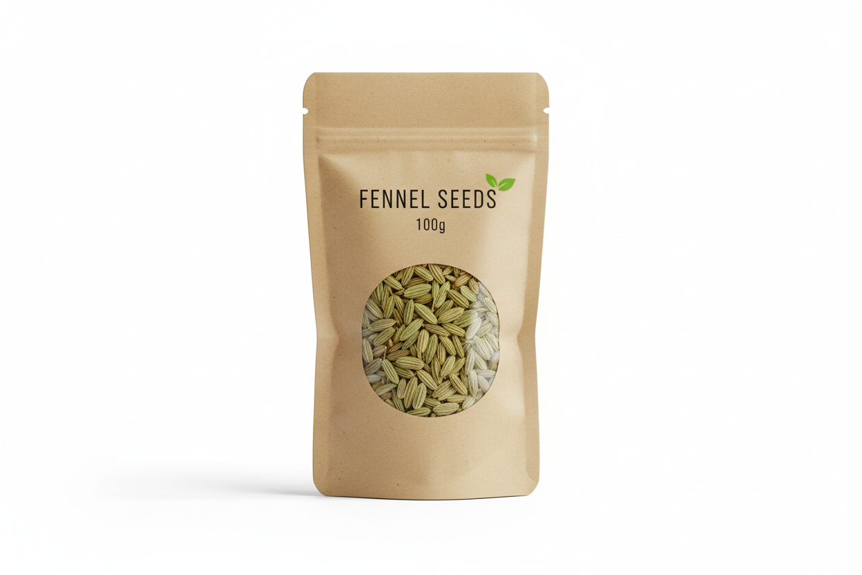 Fennel Seeds 100g Retail Pack