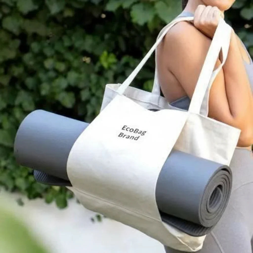 Canvas Yoga Mat Bag 17x15 - Multipurpose 310 GSM Canvas - 300 Pcs - ExportIndia360